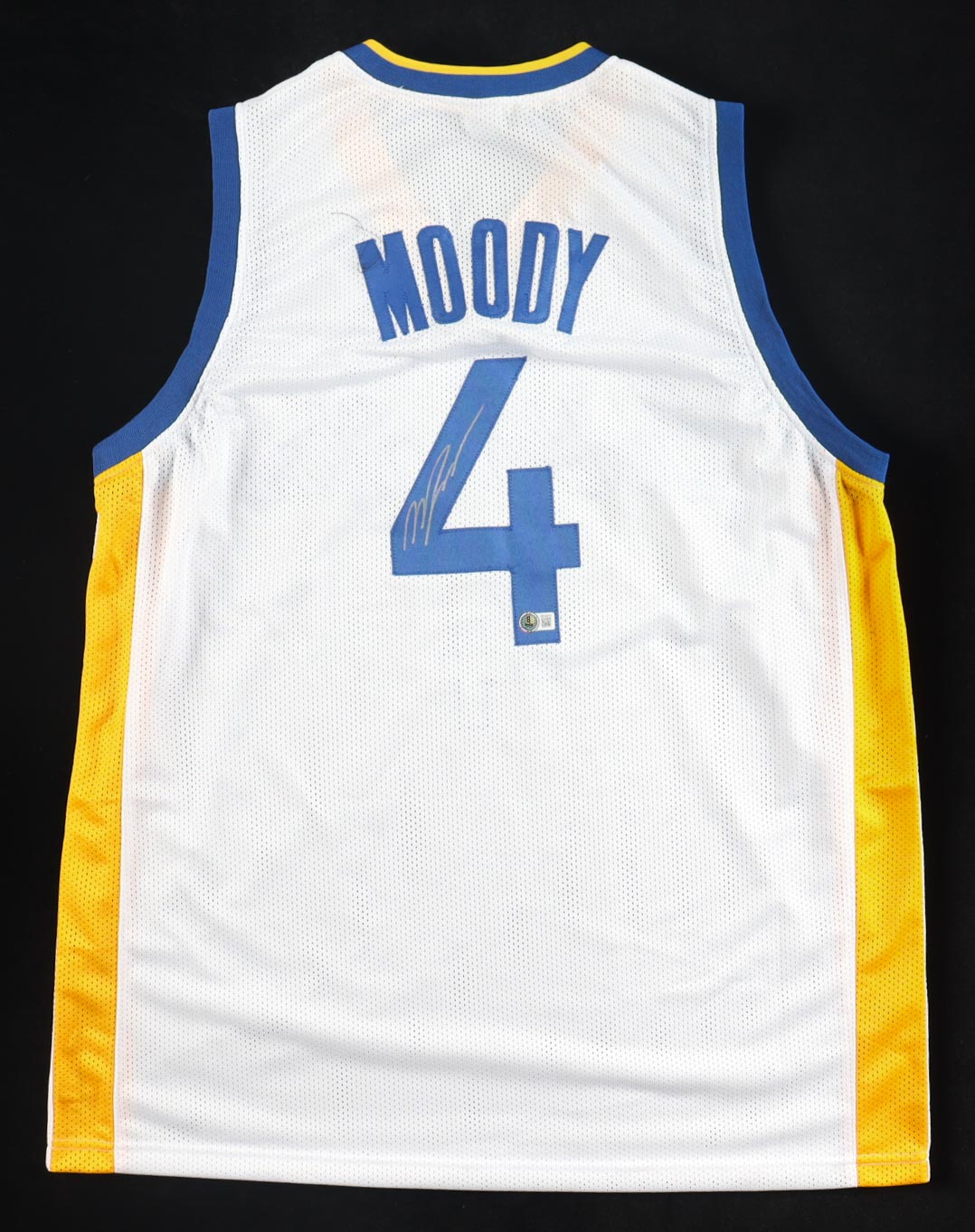 Moses Moody Signed Jersey (Beckett)