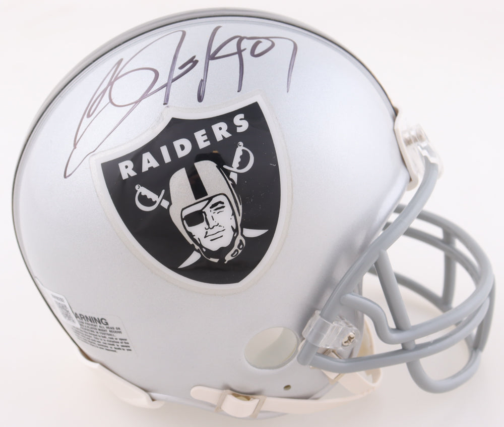 Bo Jackson Signed Raiders Mini Helmet (Beckett & Jackson)