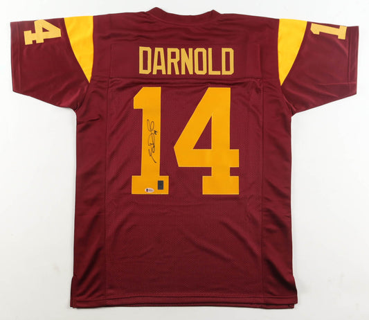 Sam Darnold Signed Jersey (Beckett & Darnold)