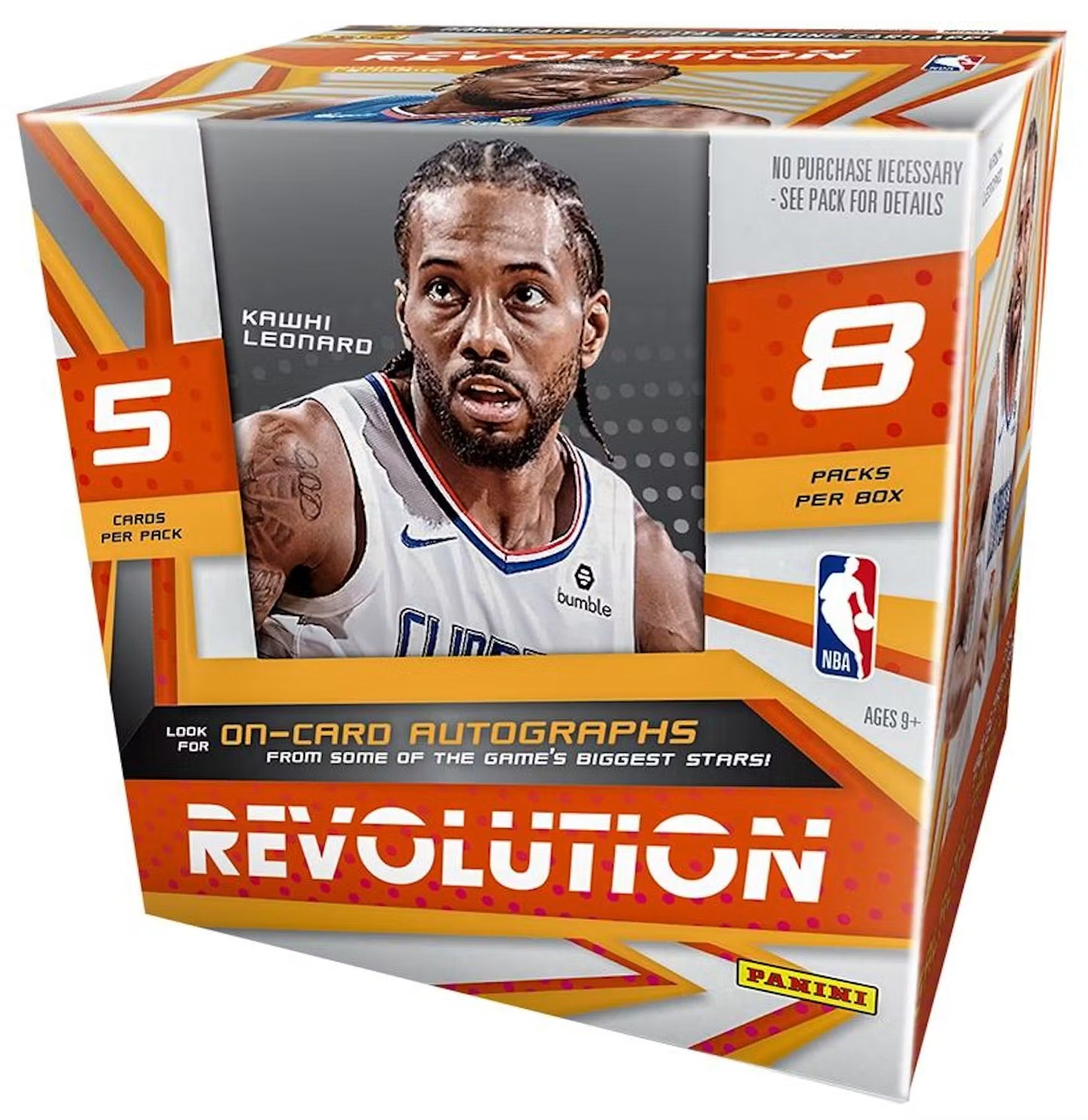 2019-20 NBA Panini Revolution Basketball Hobby Box