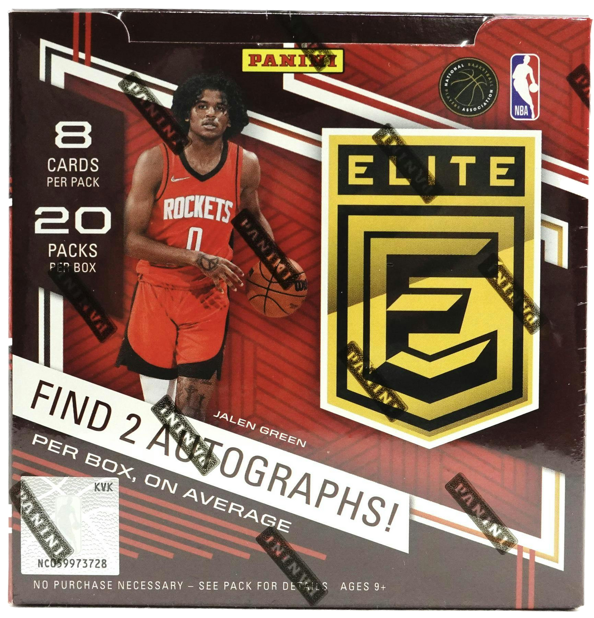 2021-22 Panini Donruss Elite Basketball Hobby Box - front