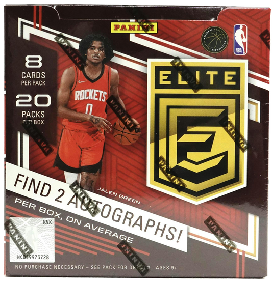 2021-22 Panini Donruss Elite Basketball Hobby Box - front