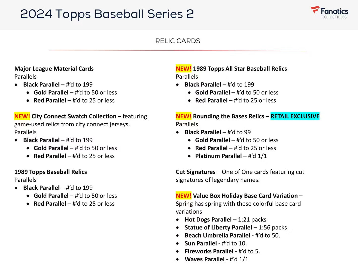 2024  MLB Topps Series 2 Baseball Blaster Box
