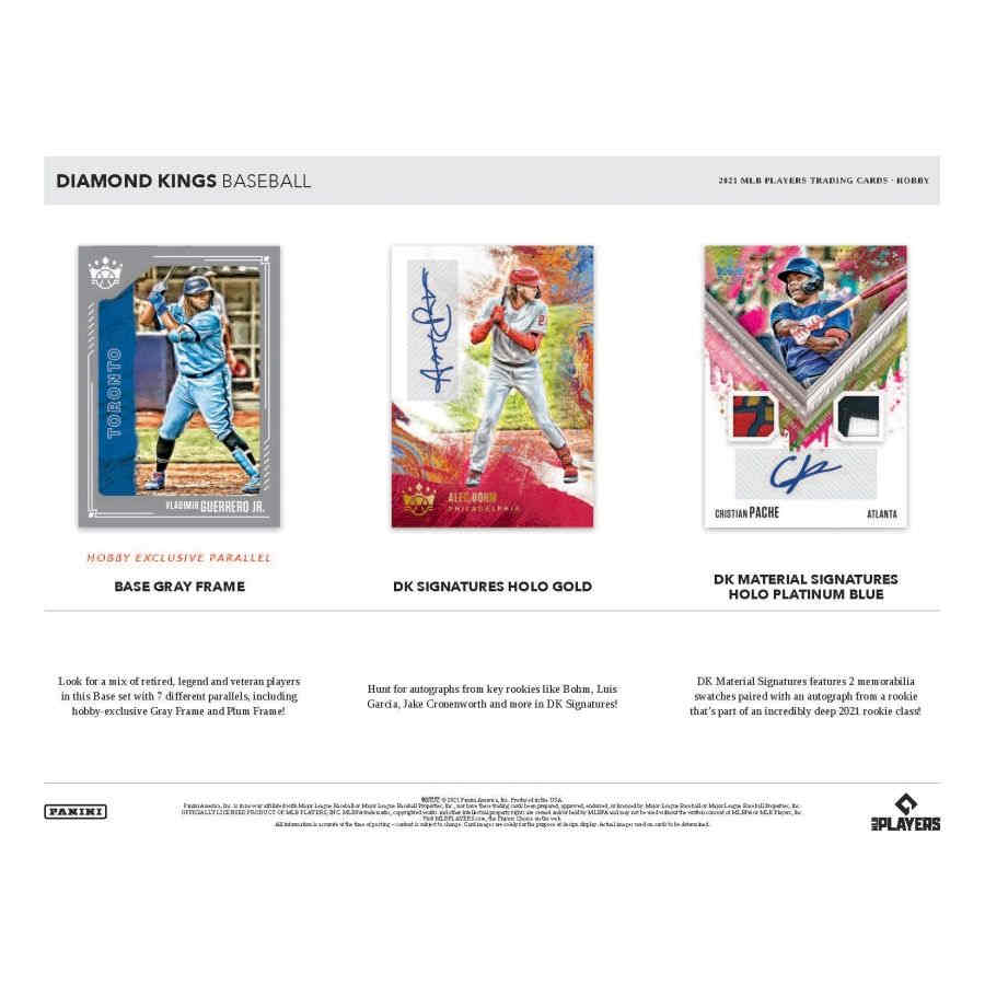 2021 MLB Diamond Kings Baseball Hobby