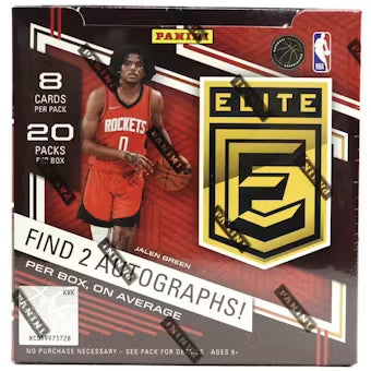 2021-22 NBA Panini Donruss Elite Basketball Hobby Box