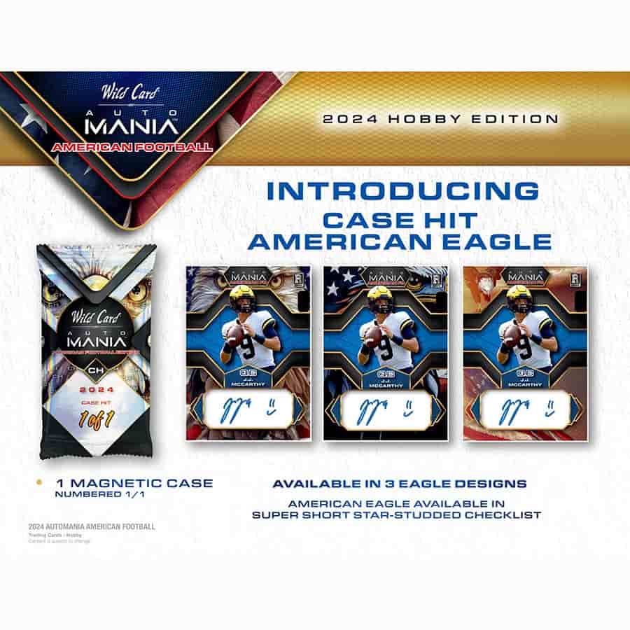 2024 NFL Wild Card Auto Mania American Football Hobby Box