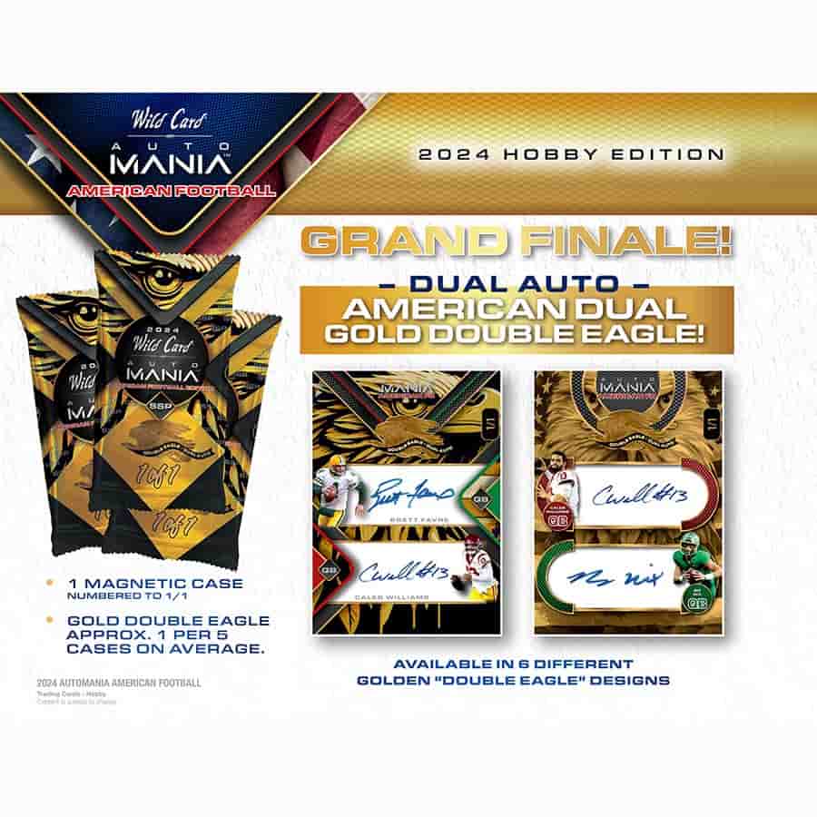 2024 NFL Wild Card Auto Mania American Football Hobby Box