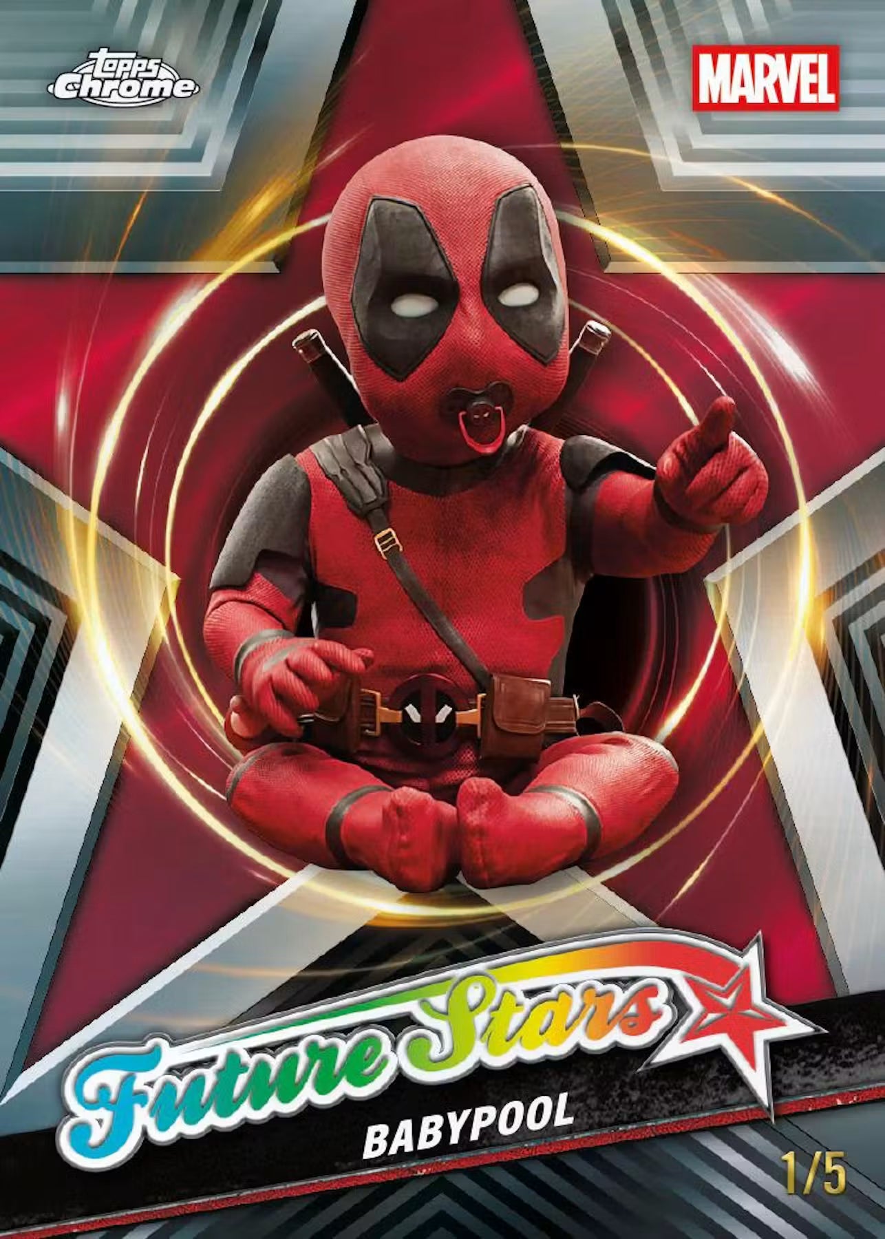2025 Topps Marvel Deadpool Chrome Blaster Box