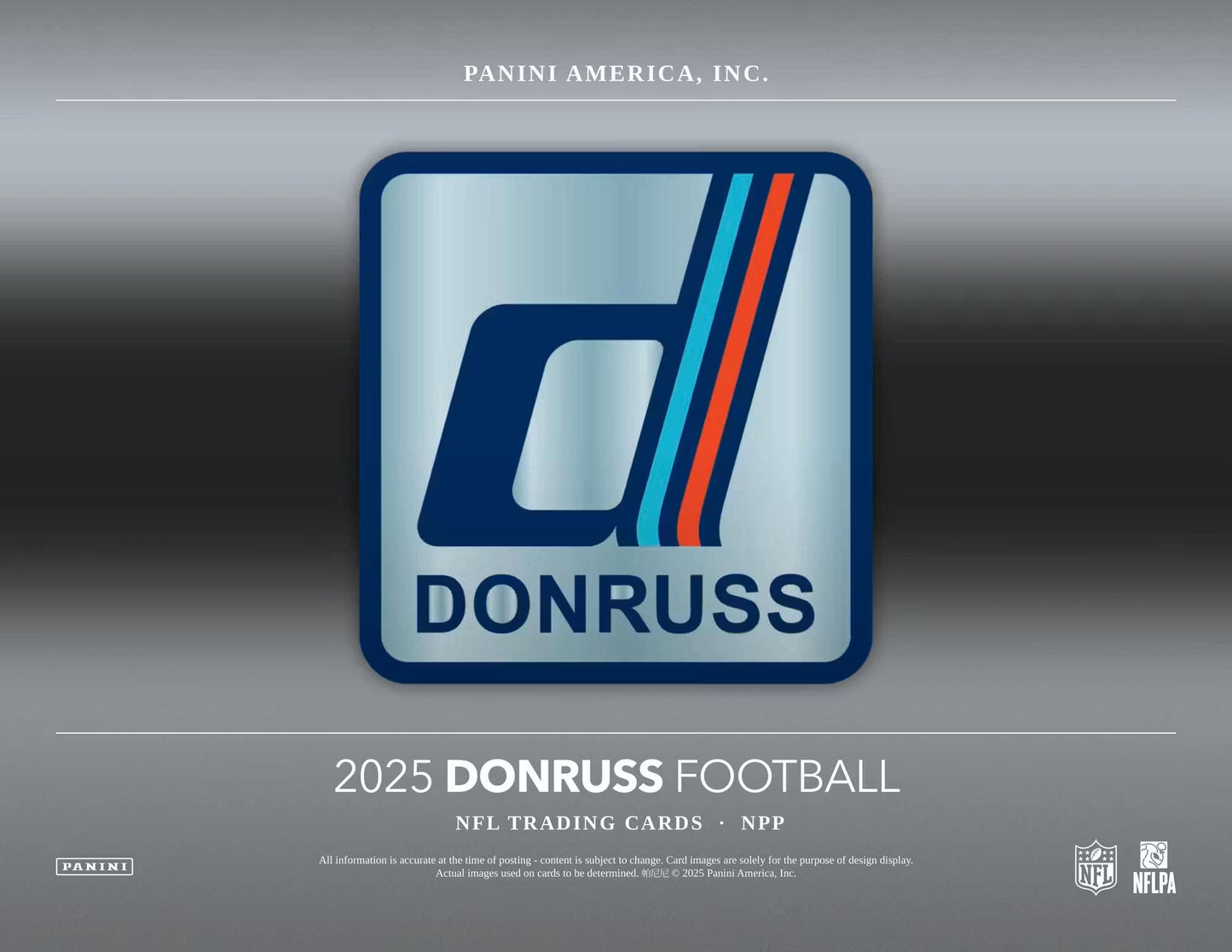 2025 NFL Panini Donruss Football Box
