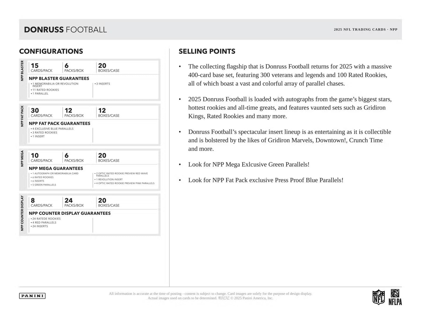 BREAK #4 - 1/2 case Break (10 Boxes) x 2025 NFL Donruss Mega Boxes PYT (Pick Your Team) 6-3-2026