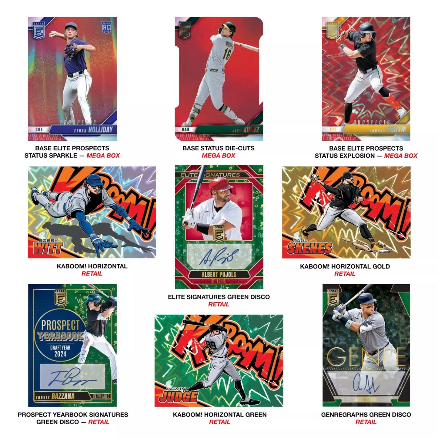 2026 MLB Panini Donruss Elite Baseball Mega Box (Silver Status Parallels!)