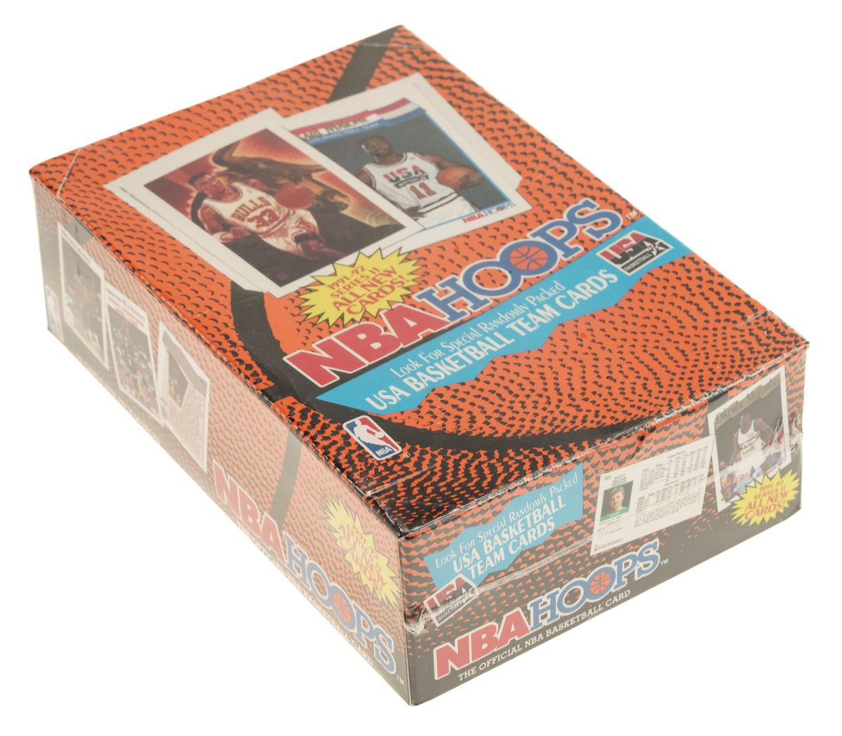 1991-92 NBA Hoops Basketball Series 2 Box