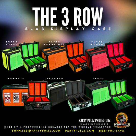 Party Pullz Protectorz Slab Cases 3 Row Case
