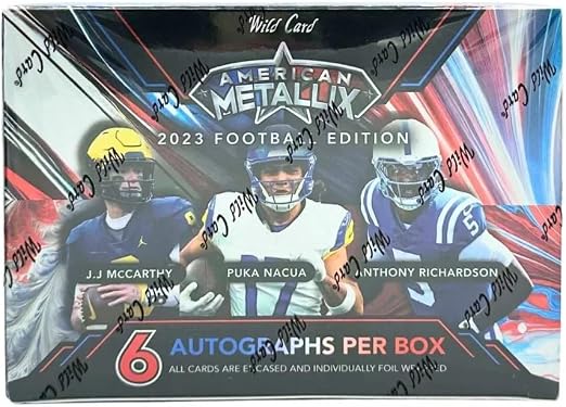 2023 NFL Wild Card American Metallix Football Edition Box