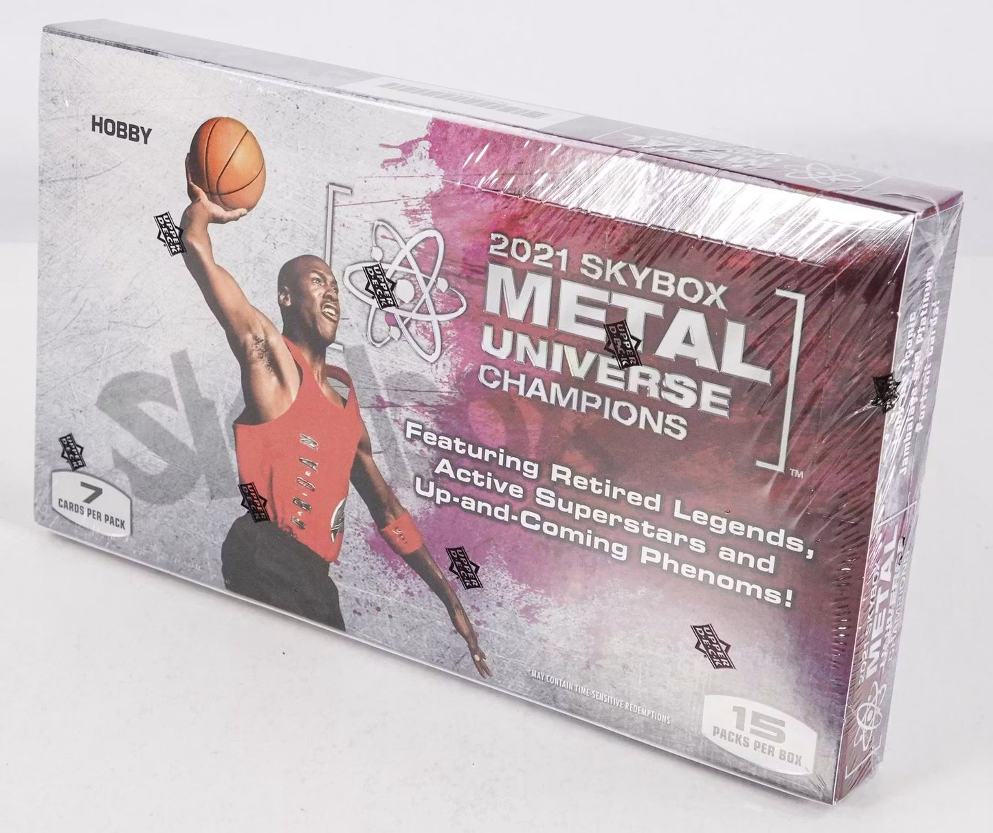 2021 Upper Deck Skybox Metal Universe Champions Hobby Box