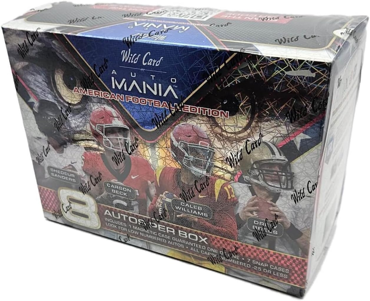 2024 NFL Wild Card Auto Mania American Football Hobby Box
