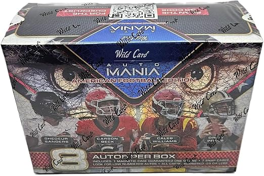 2024 NFL Wild Card Auto Mania American Football Hobby Box