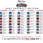 2023 NFL Wild Card American Metallix Football Edition Box