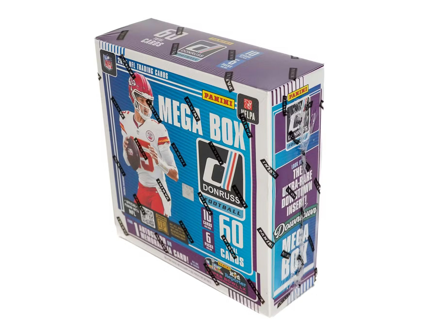 BREAK #4 - 1/2 case Break (10 Boxes) x 2025 NFL Donruss Mega Boxes PYT (Pick Your Team) 6-3-2026