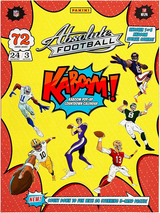2024  NFL Panini Absolute Football Countdown Calendar Box