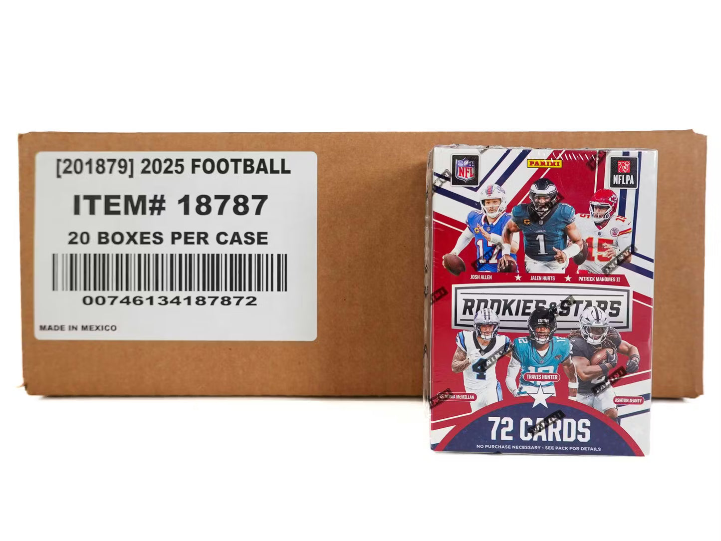 1/2 case Break (10 Boxes) x 2025 NFL Rookies and Stars Blaster Boxes + 1 x 2024 Absolute Advent Calendar PYT (Pick Your Team) 6-21-2026