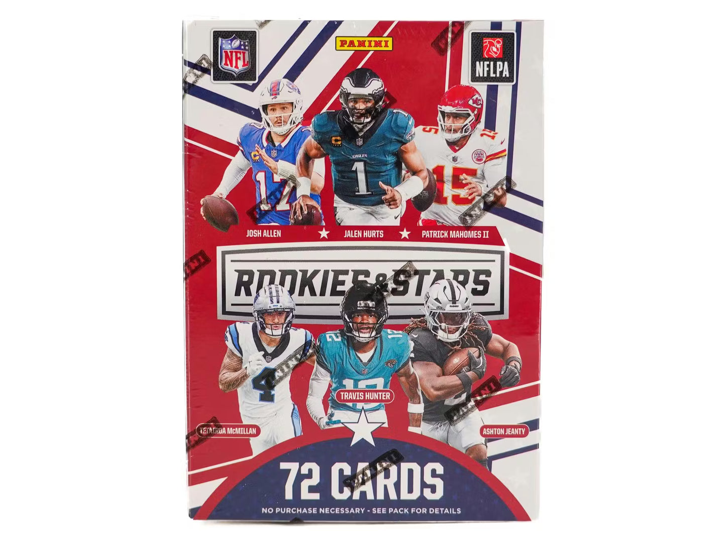 1/2 case Break (10 Boxes) x 2025 NFL Rookies and Stars Blaster Boxes + 1 x 2024 Absolute Advent Calendar PYT (Pick Your Team) 6-21-2026