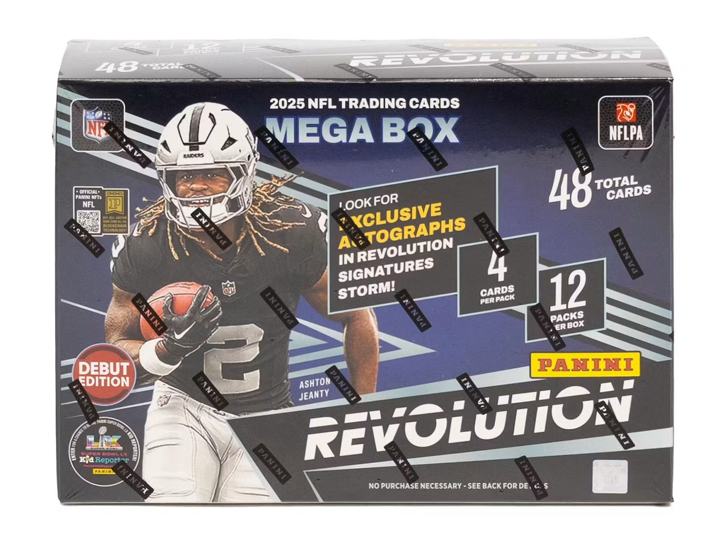 2025 Panini NFL Revolution Football Mega Box (Storm Parallels!)