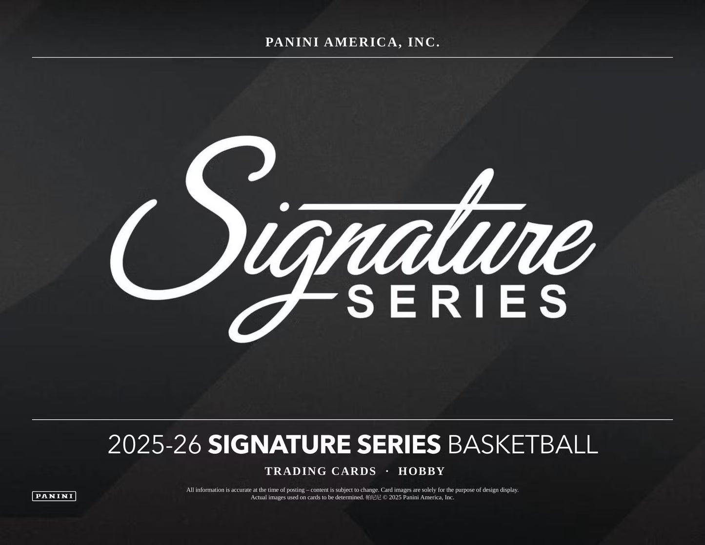 2025-26 NBA Panini Signature Series Basketball Hobby Box