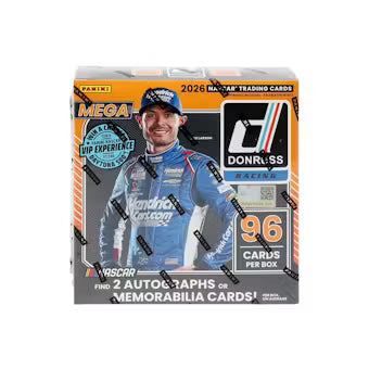 2026 Panini NASCAR Donruss Racing Mega Box