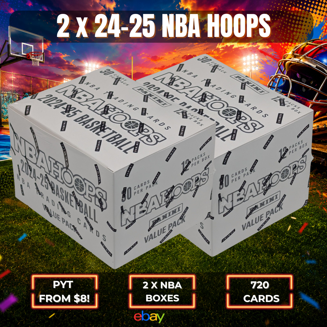 Break #1 - 2 x 2024-25 NBA Hoops Value Pack / Cello Boxes PYT (Pick Your Team) Break 6-3-2026
