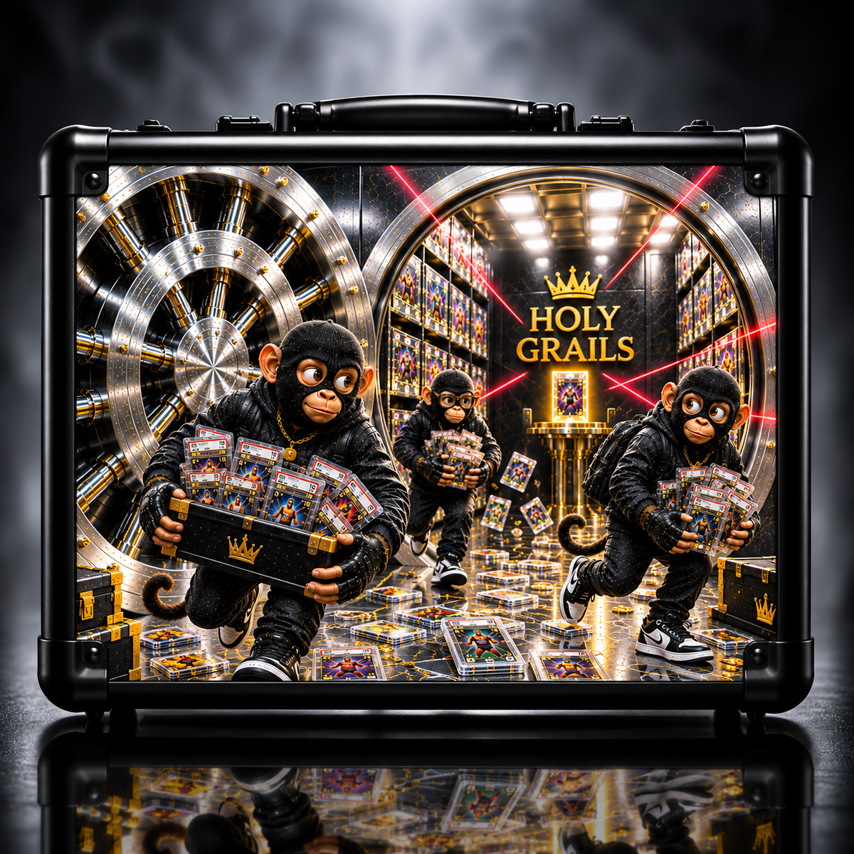 3-Row Collectible Display Case – Art Display Series V.3