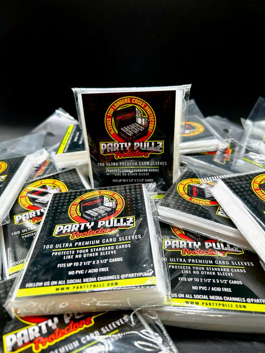 Party Pullz Protectorz Ultra Premium Trading Card Original Sleeves "10 Packs"