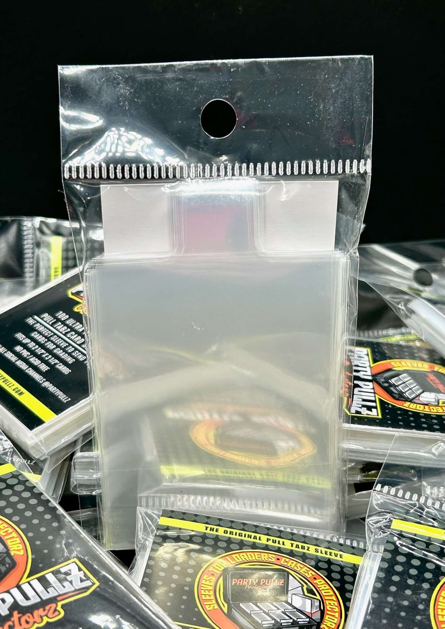 Pull Tabz Card Grading Submission Sleeves for Sports Cards & TCG - Multiple Variants