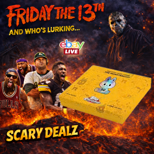 SCARY DEALZ - 2025 Topps Labubu Chrome 10th Anniversary Hobby Box