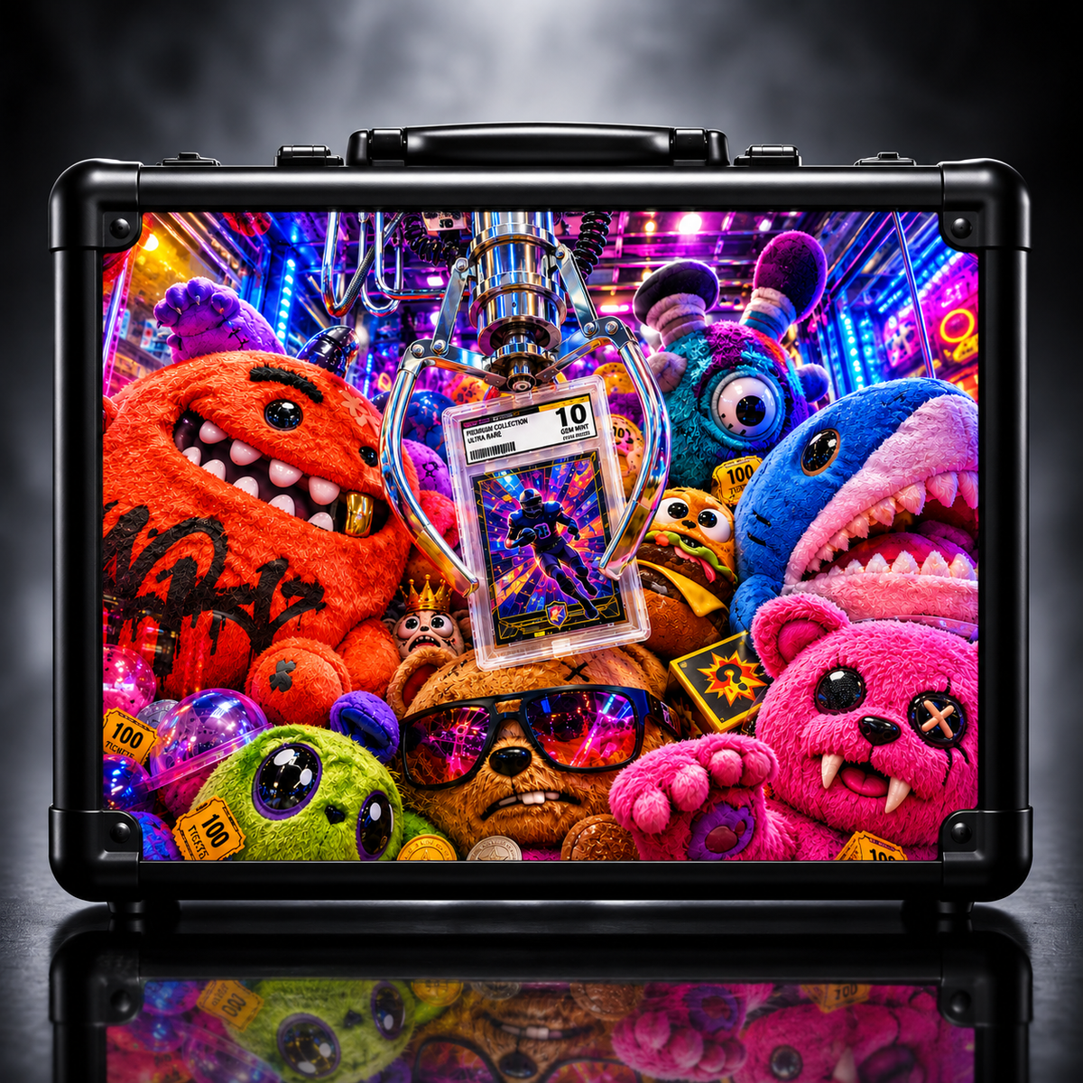 3-Row Collectible Display Case – Art Display Series V.3