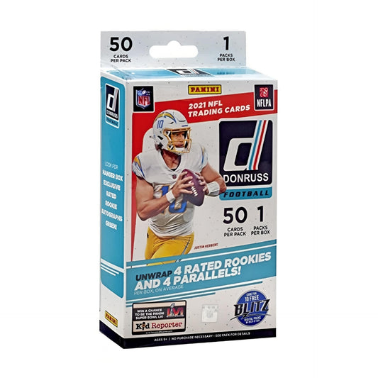 2021 NFL Panini Donruss Football Hanger Box