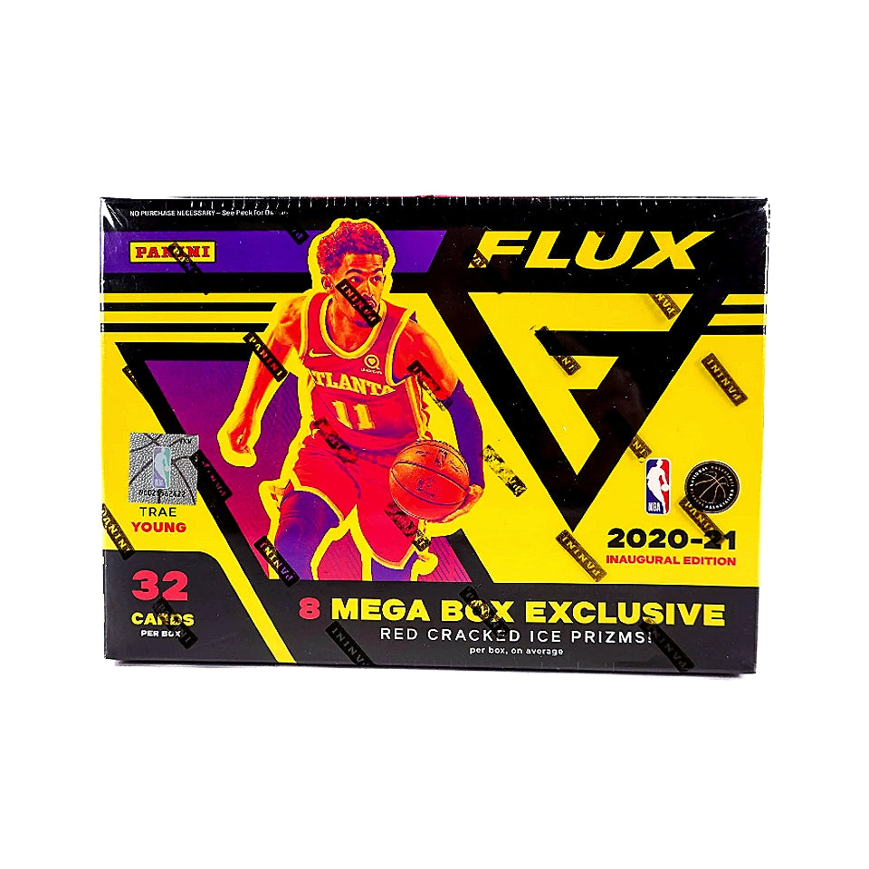 2020-21 Flux NBA Mega Box "Red Cracked Ice Prizm"