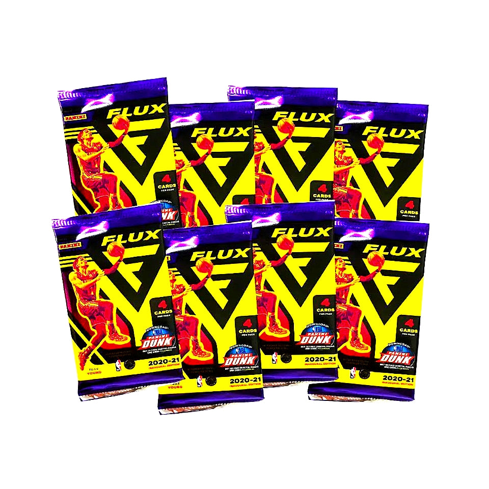 2020-21 Flux NBA Mega Box "Red Cracked Ice Prizm"