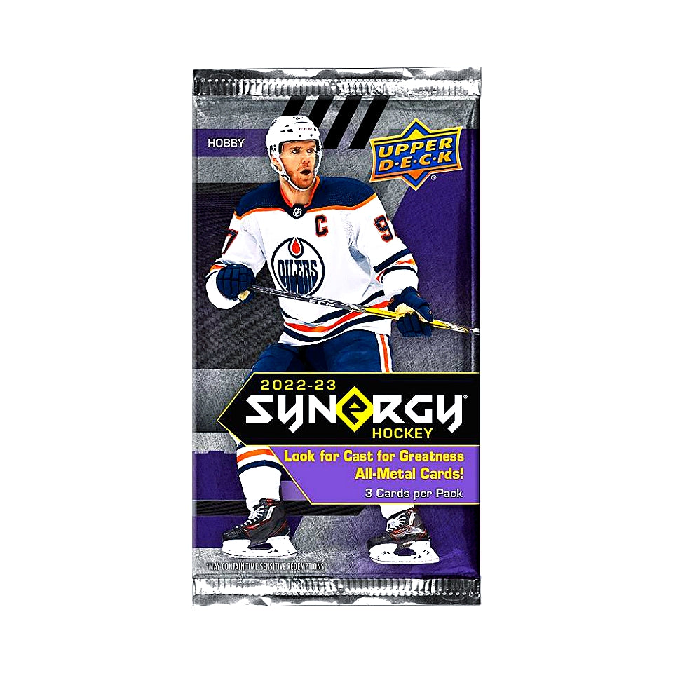 2022-23 Upper Deck Synergy NHL Hockey Hobby Box