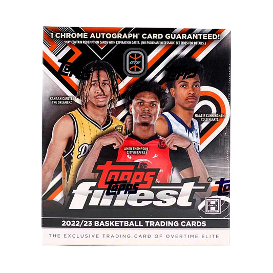 2022-23 Topps Finest OTE Overtime Elite Basketball Hobby Box "Mini Box"