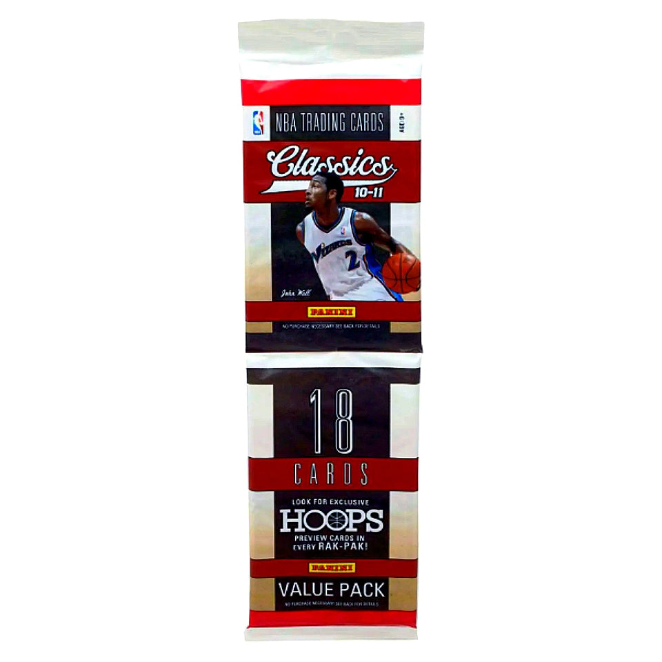 2010-11 Panini Classics NBA Retail Rack Pack Box