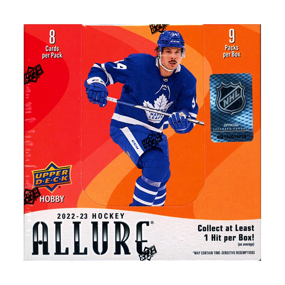 2022-23 Upper Deck Allure NHL Hockey Hobby Box