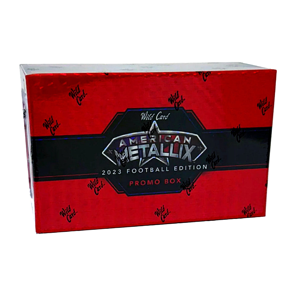 2023 Wild Card American Metallix NFL Football Promo Box