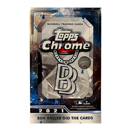 2021 Topps Chrome Baseball Ben Baller Edition Hobby Box