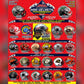 TRISTAR Hidden Treasures: Autographed Football Mini Helmets 2025 Championship Edition Hobby Box