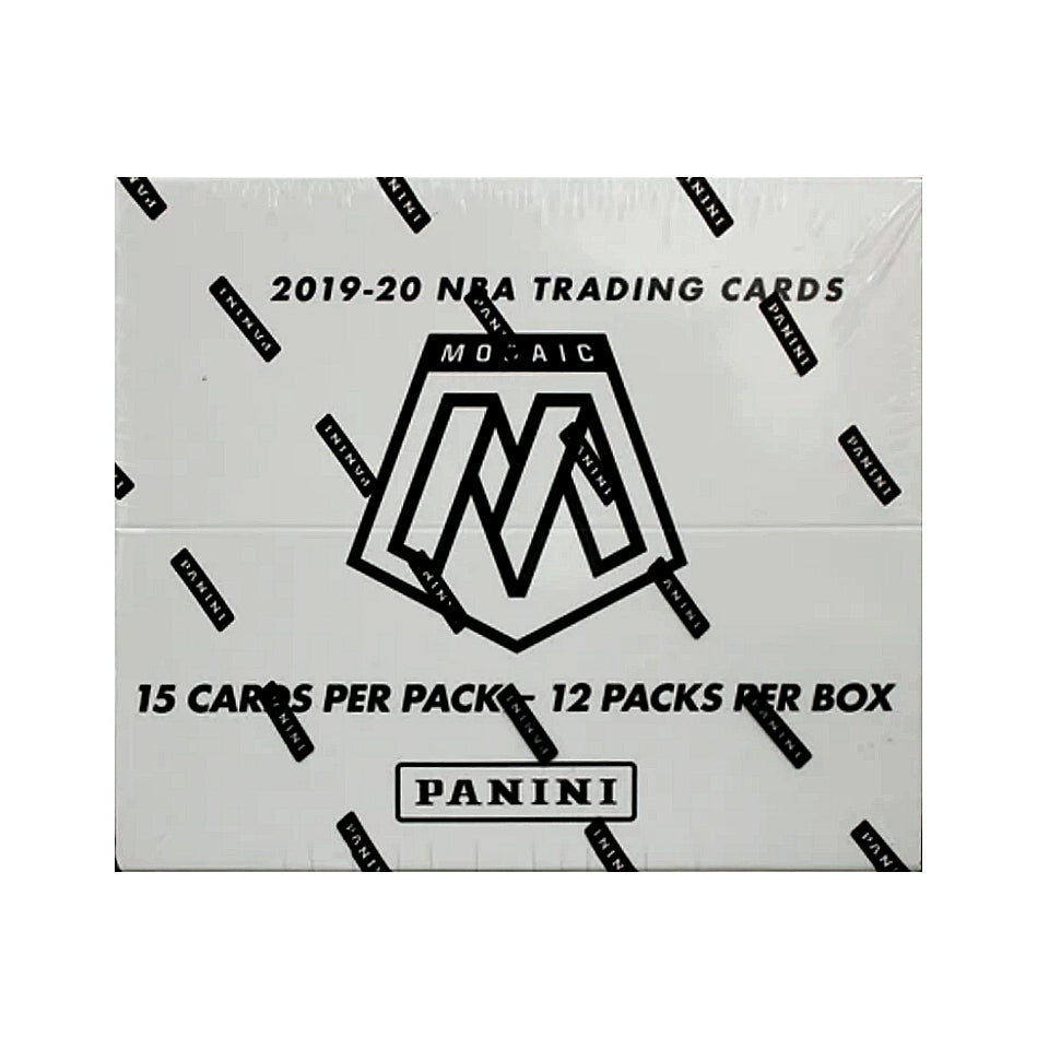 2019-20 Panini NBA Mosaic Basketball Cello Box "Pink Camo Prizms"