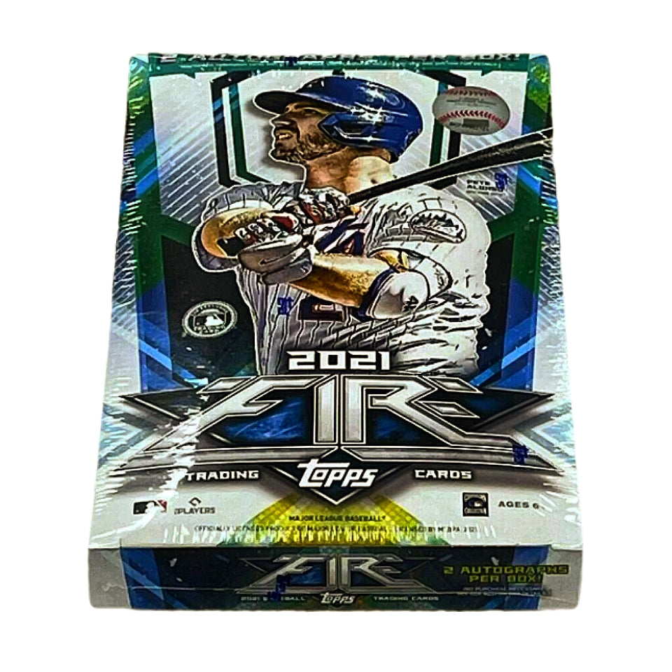 2021 Topps Fire Baseball Hobby Box
