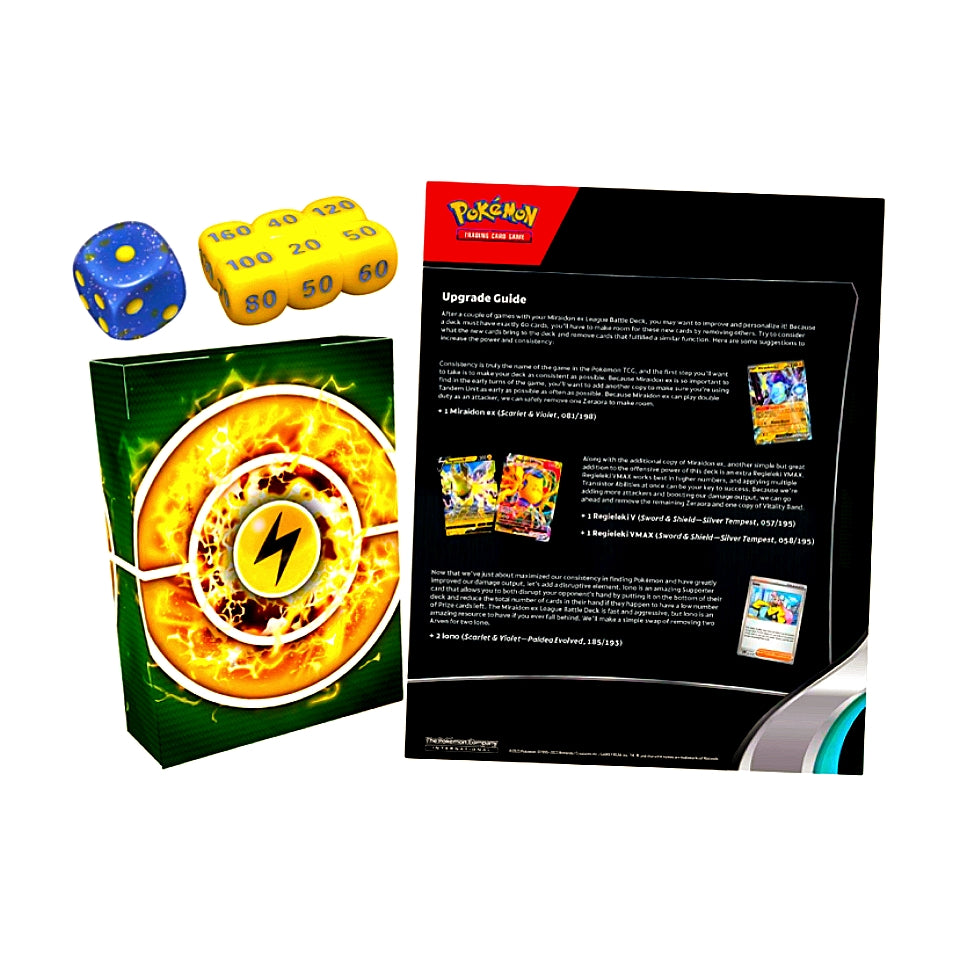 Pokémon TCG: Miraidon ex League Battle Deck Box "2023"