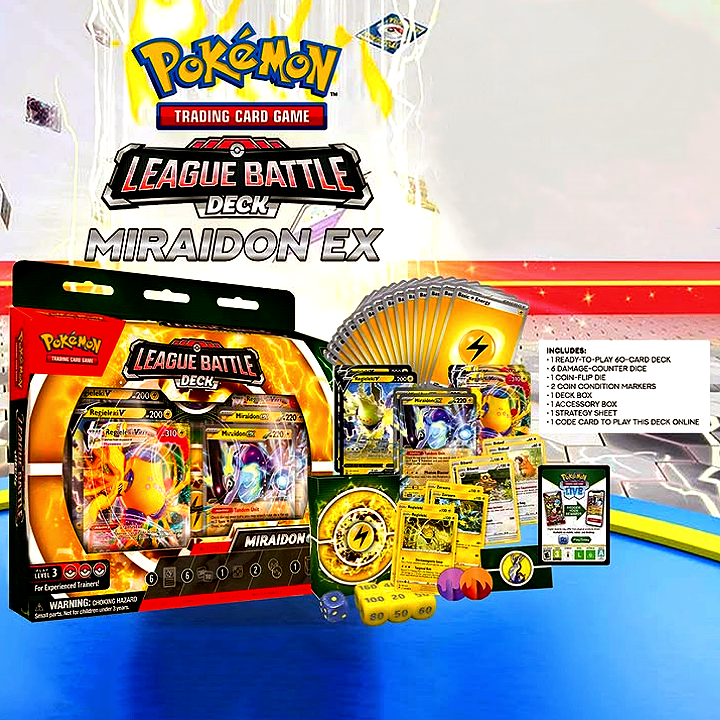 Pokémon TCG: Miraidon ex League Battle Deck Box "2023"