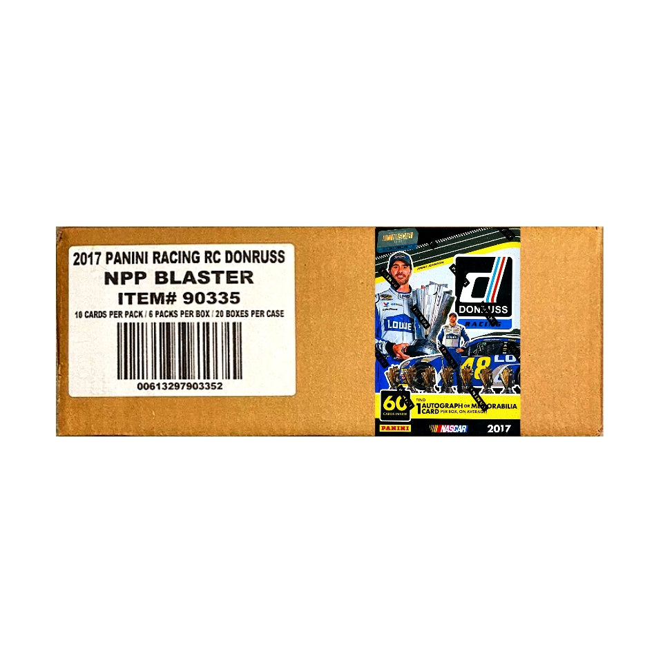 2017 Donruss NASCAR Racing Blaster Box Case